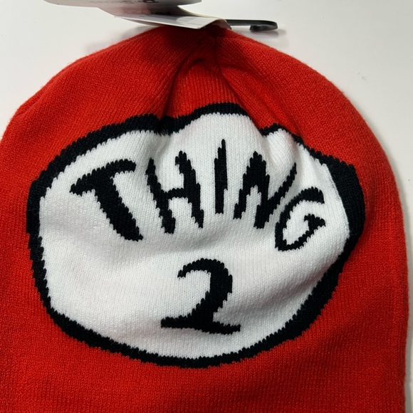 Dr. Seuss - The Cat in the Hat - Thing One and Thing Two - Double Sided Hat 📖 - Picture 4 of 7